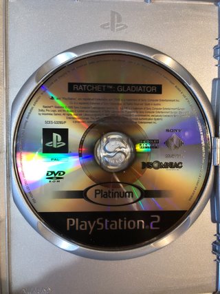 Ratchet Gladiator ps2 platinum