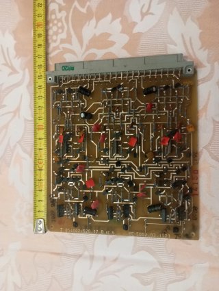 Scheda Elettronica Vintage PCB EC-5002.03.1521