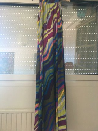 Vestido Aldo Martins Multicolor.Etiqueta talla 46