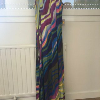 Vestido Aldo Martins Multicolor.Etiqueta talla 46