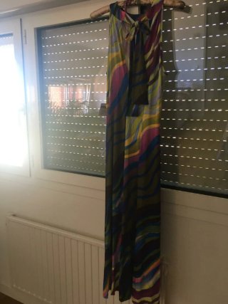 Vestido Aldo Martins Multicolor.Etiqueta talla 46