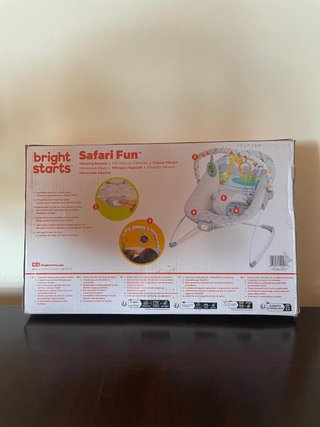 Hamaca Vibratoria Bebé Bright Starts Safari