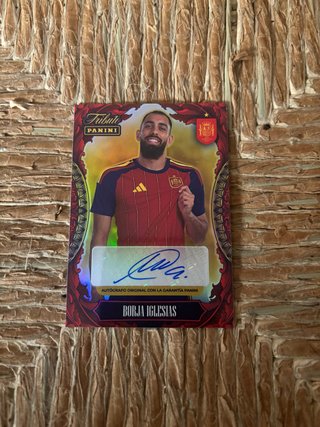 Panini Tributo Borja Iglesias Autógrafo