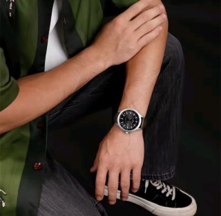 Reloj Naviforce Hombre Negro y Marrón