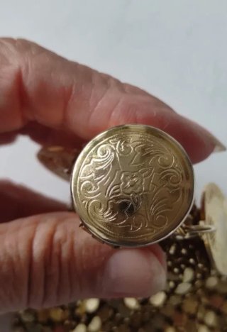 Monedero Limosnera Vintage y Esenciero Nacar