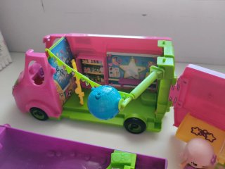 Caravana Pin y Pon Rosa