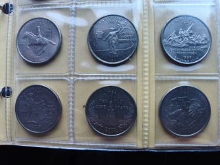 Monedas Cuarto dólar 50 estados