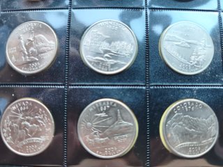 Monedas Cuarto dólar 50 estados