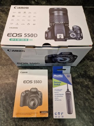 Canon EOS 550D + Lentes 18-135 y 75-300