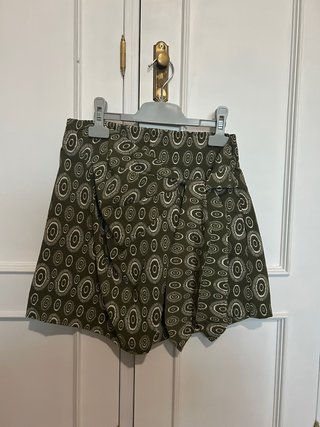 Falda pantalón Zara verde oliva