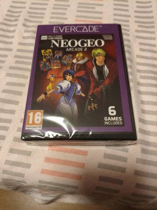 Evercade Neo Geo Arcade 2 Cartucho