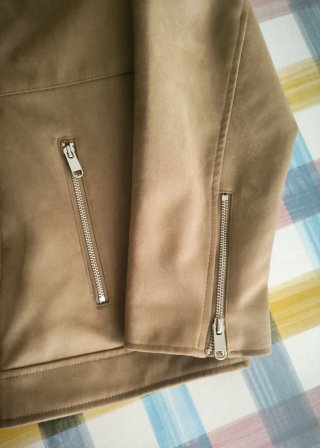 Cazadora Biker efecto ante