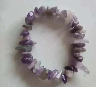 Collares y pulsera piedras naturales
