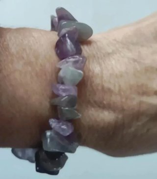 Collares y pulsera piedras naturales