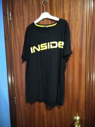 Camiseta Inside Negra Talla M