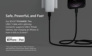 Belkin Boost Charge Flex Cable de Silicona USB-