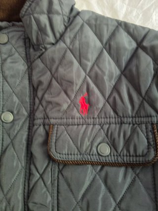 Abrigo acolchado Polo Ralph Lauren azul