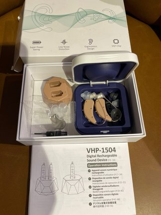 Audífonos Digitales Recargables VHP-1504 (Par)