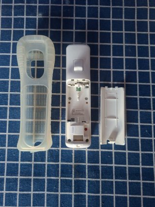 Wii ORIGINAL MANDO +PROTECTOR DE GOMA OFICIAL