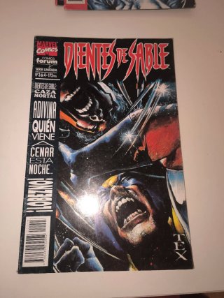 Colección comics dientes de sable
