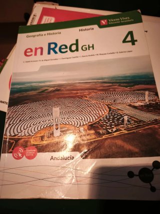 Libro de texto Geografía e Historia