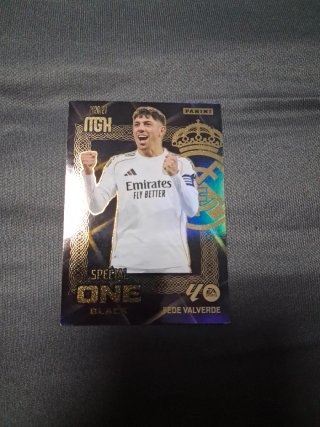 Carta Fede Valverde Special One Black MGH