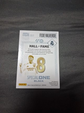 Carta Fede Valverde Special One Black MGH