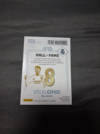 Carta Fede Valverde Special One Black MGH
