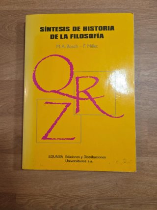 Síntesis de historia de la filosofía