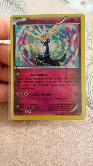 Carta Pokémon Xerneas Básico PS 130
