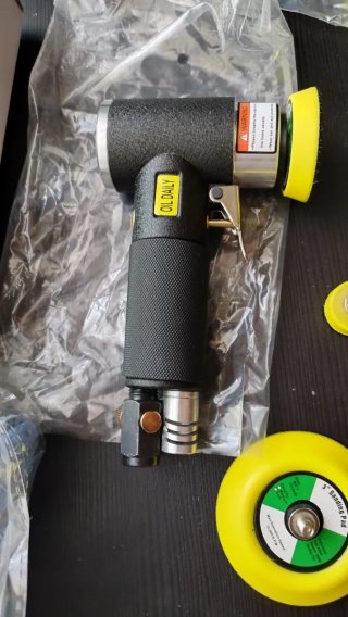 Mini lijadora neumática con accesorios