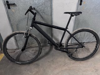 Bicicleta de Montaña Negra