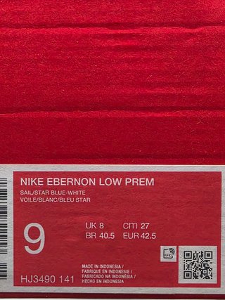 Nike Ebernon Low Premium Hombre Talla 42.5