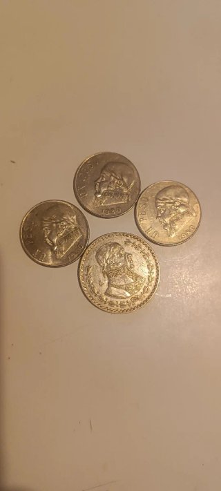 3 Monedas Mexicanas 1980 1 1961