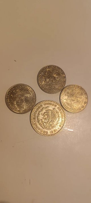 3 Monedas Mexicanas 1980 1 1961
