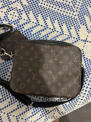 Bandolera Louis Vuitton Marrón Poco Uso