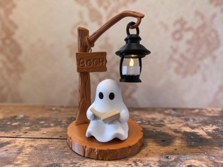 Lámpara Fantasma con Farola Decorativa
