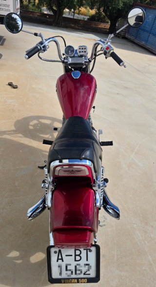 Kawasaki Vulcan 500 Roja