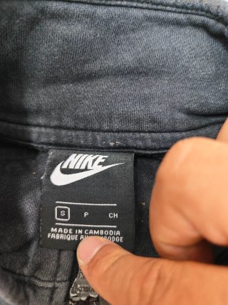 Chaqueta Nike Negra Cremallera