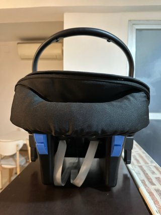 Huevo Silla Bebé Negro