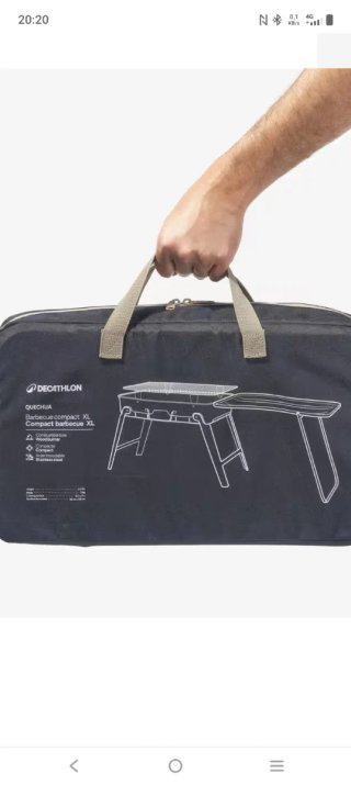 Barbacoa Portátil XL Decathlon