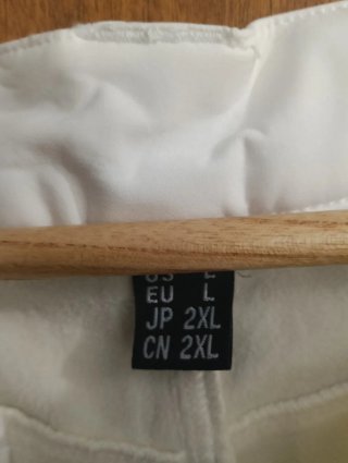 Pantalón de esquí blanco