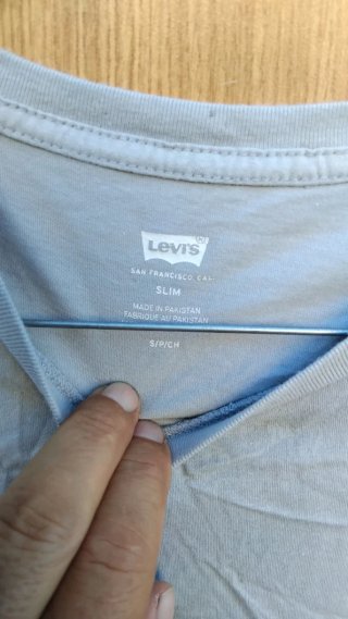 T-shirt Levi's S Cinza