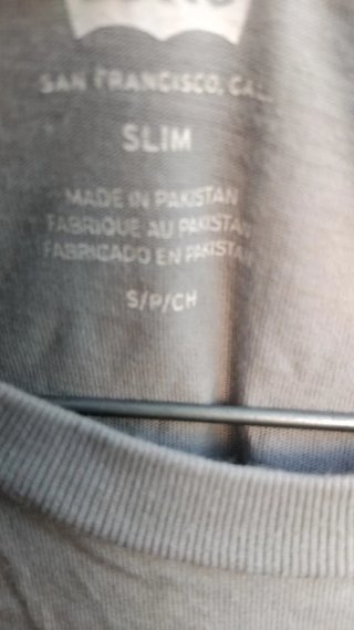 T-shirt Levi's S Cinza
