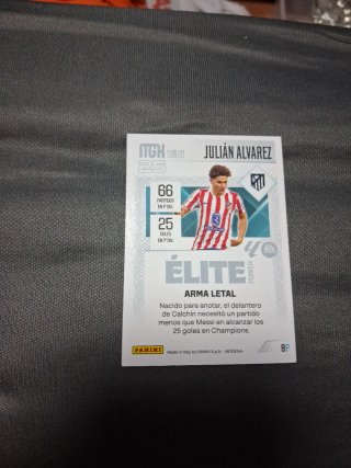 Carta Elite Power Firmada Julián Álvarez MGH