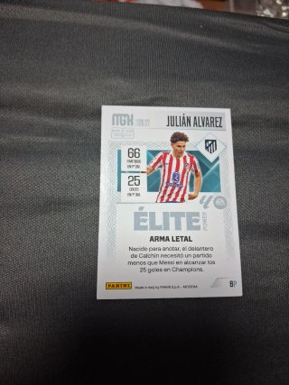 Carta Elite Power Firmada Julián Álvarez MGH