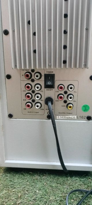 Sistema altavoces...Airis L162 Home Cinema 5.1...