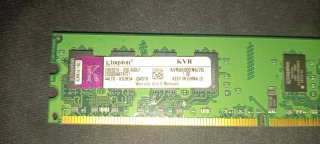 Pack 4GB RAM DDR2 800MHz (2x2GB) Kingston+Crucial
