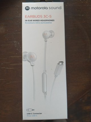 Auriculares Motorola Earbuds 3C-S USB-C