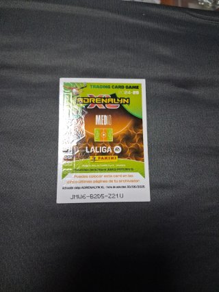 Carta Panini Dynasty Modric Balón de Oro